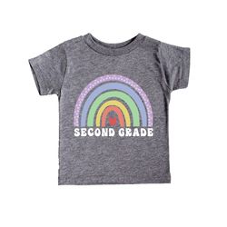 second grade shirt, back to school shirt, first day of school shirt, rainbow shirts, teacher appreciation shirts, second