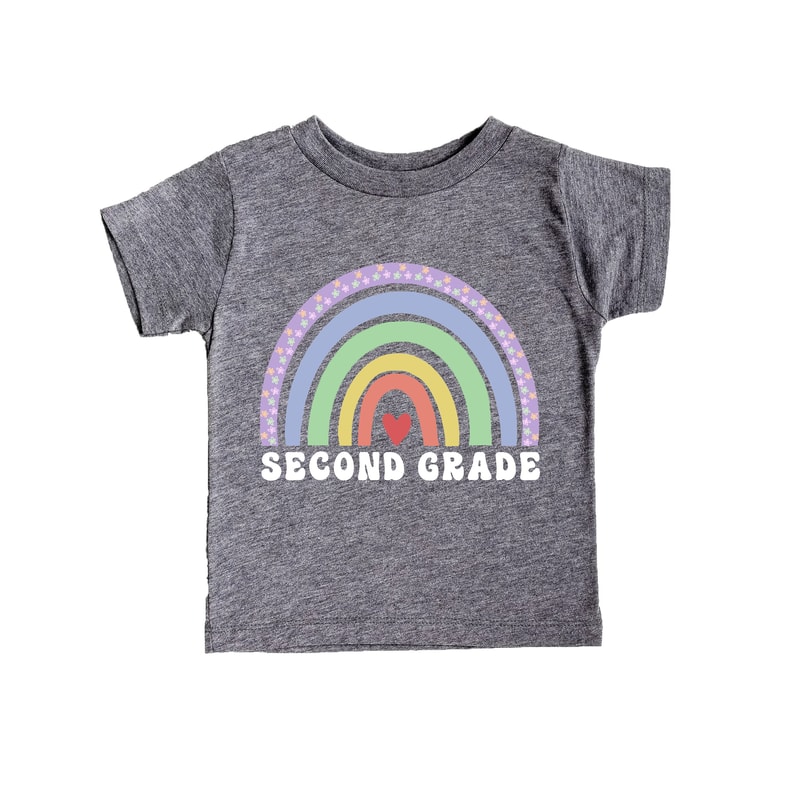 Second Grade Shirt, Back to School Shirt, First Day Of School Shirt, Rainbow Shirts, Teacher Appreciation Shirts, Second Grade Teacher Shirt - 1.jpg