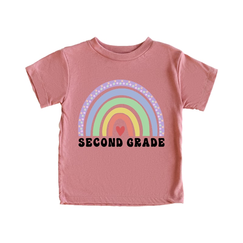 Second Grade Shirt, Back to School Shirt, First Day Of School Shirt, Rainbow Shirts, Teacher Appreciation Shirts, Second Grade Teacher Shirt - 2.jpg