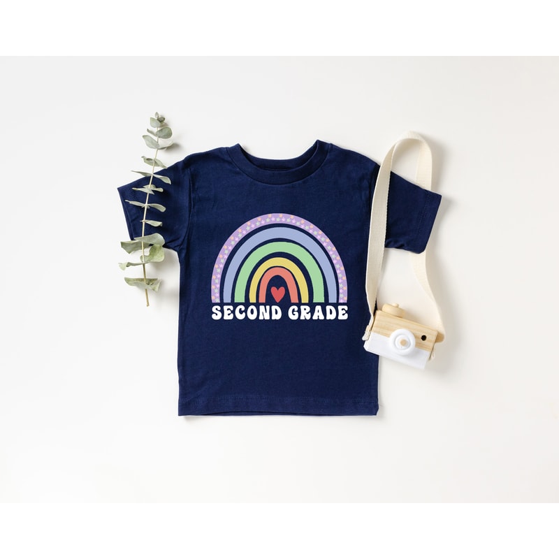 Second Grade Shirt, Back to School Shirt, First Day Of School Shirt, Rainbow Shirts, Teacher Appreciation Shirts, Second Grade Teacher Shirt - 4.jpg