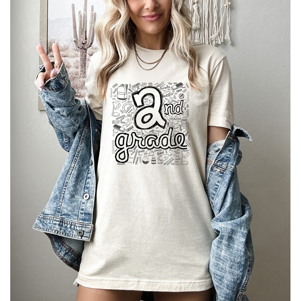Second Grade Shirt,Back to School Shirt,Teacher Shirt, Back To School Shirt, Second Grade Teacher Shirt, First Day Of School Shirt,1st Grade - 6.jpg