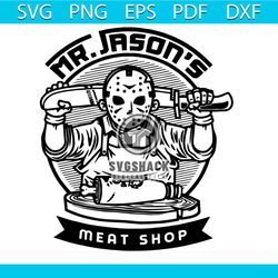 jason voorhees horror movies killers svg dxf png eps, halloween svg
