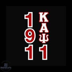 kappa alpha psi fraternity svg, 1911 svg, kay svg, sorority svg