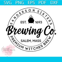 hocus pocus sanderson sister brewing co halloween svg