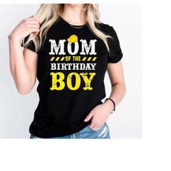 mom of the birthday boy shirt,matching family shirts,family birthday gifts,birthday boy gift,mommy and me shirts,best mo