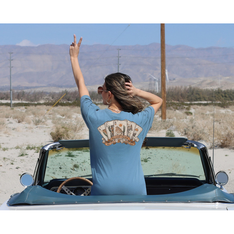 Comfort Colors® All Good Things Are Wild And Free Shirt, Western Desert Cactus Collection, Country Music Fan Clothing, Poker Card Game Tee - 7.jpg