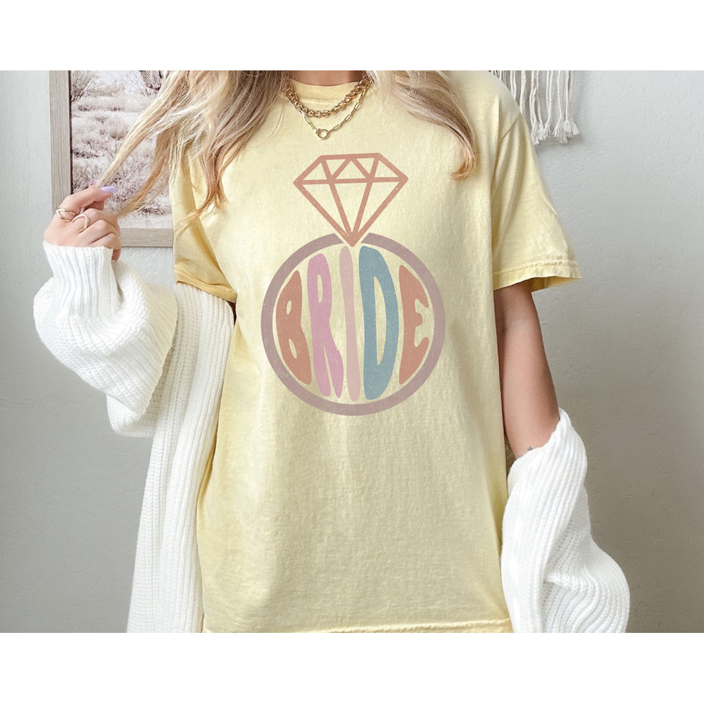 Comfort Colors® Bride Shirt, Bride To Be Shirt, Bridal Gift Tee, Bridal Shower Shirt, Future Bride Shirt, Engagement Shirt, Wedding Party - 2.jpg