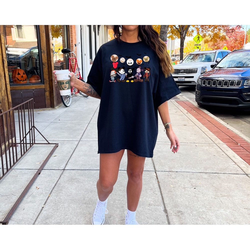 Comfort ColorsĀ® Disney Horror Friends Shirt, Disney Horror Nights, Disney Halloween, Horror Fan Tees, Disney Family Shirt, Disney Trip - 2.jpg