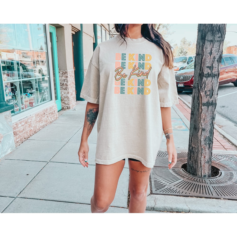 Comfort ColorsĀ® Be Kind Shirt, Positive Quote Shirt, Love shirt, Kind Heart T-Shirt, Gifts for Women, Kindness Shirt, Motivational Outfits - 5.jpg