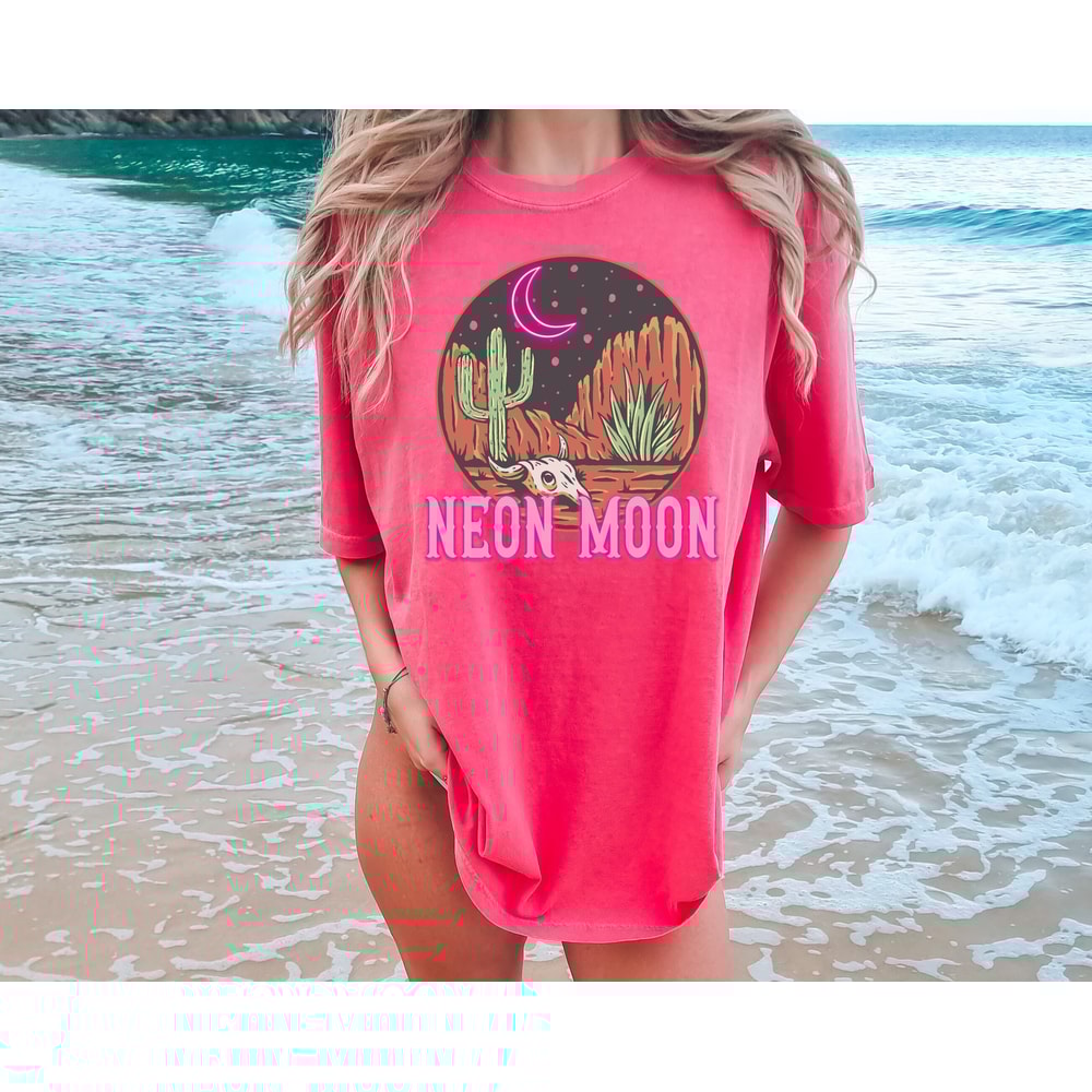 Comfort ColorsĀ® Neon Moon Shirt, Country Music Lover, Classic Country Style, Music Lover Gift, Country Song Shirt, Nostalgic Music Shirt - 6.jpg