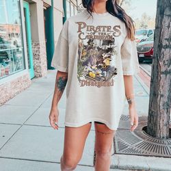 comfort colors pirates of the caribbean disneyland shirt, mickey and friends shirt, retro mickey shirt, disneyland shirt
