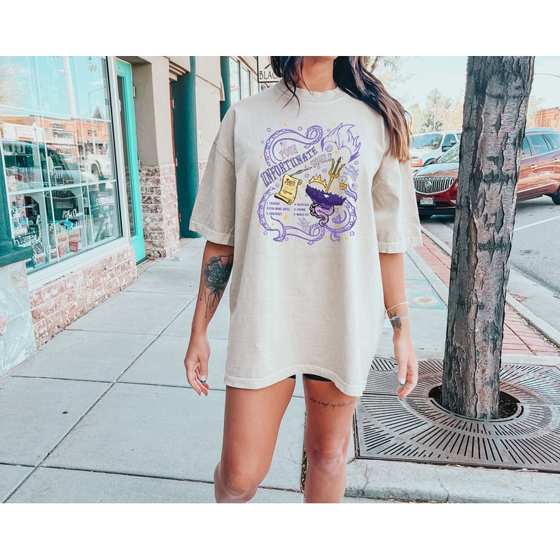 Comfort ColorsĀ® Poor Unfortunate Soul Ursula Shirt, The Little Mermaid Shirt, Disney Witch Tee, Ursula Halloween Shirt, Mermaid Lover Gift - 1.jpg