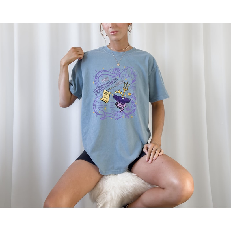 Comfort ColorsĀ® Poor Unfortunate Soul Ursula Shirt, The Little Mermaid Shirt, Disney Witch Tee, Ursula Halloween Shirt, Mermaid Lover Gift - 4.jpg