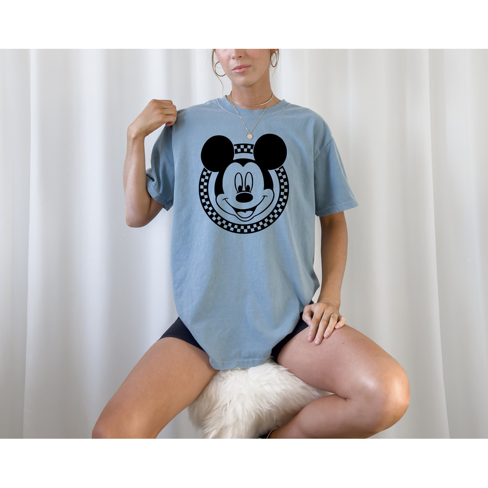 Comfort Colors® Retro Disney Shirt, Mickey Mouse Tee, Retro Style Tee, Disneyworld Trip Tee, Disney Family Vacation Tee, Disney Couple Shirt - 2.jpg
