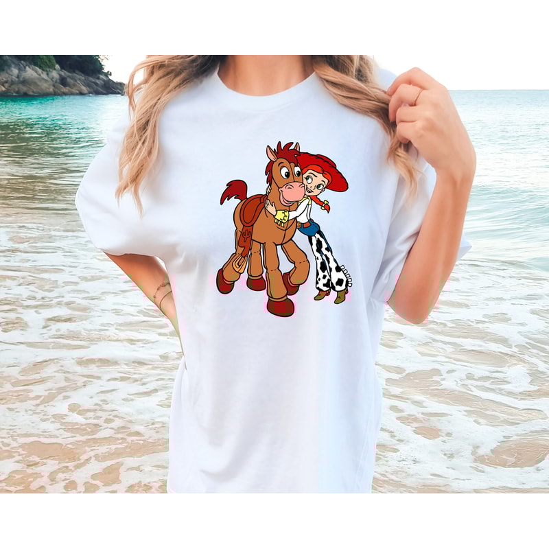 Comfort ColorsĀ® Retro Toy Story Shirt, Jessie and Bullseye Tee, Disney Trip Shirt, Family Vacation Tee, Pixar Lover Gift, Cartoon Lover Tee - 5.jpg