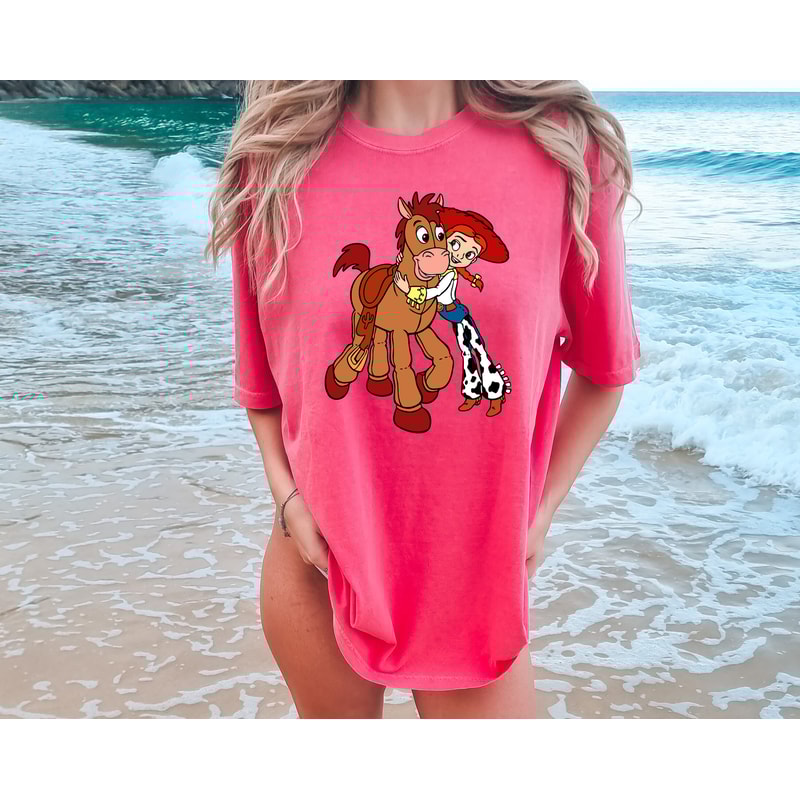Comfort ColorsĀ® Retro Toy Story Shirt, Jessie and Bullseye Tee, Disney Trip Shirt, Family Vacation Tee, Pixar Lover Gift, Cartoon Lover Tee - 6.jpg