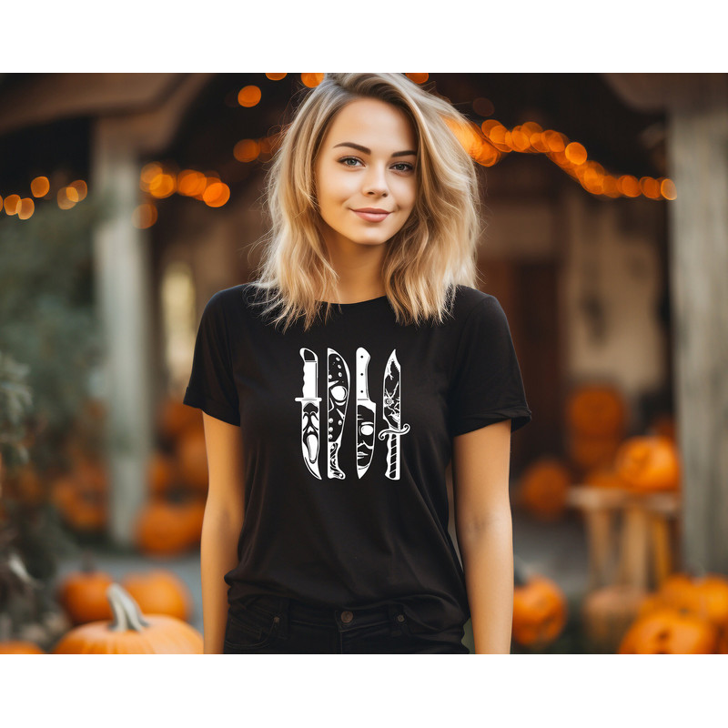 Halloween Horror Movie Knives Shirt, Halloween Horror Shirt, Halloween Knives Shirt, Halloween Movie Shirt, Halloween Spooky Season Shirt - 6.jpg