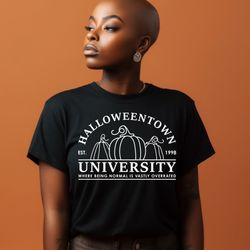halloweentown university shirt, halloween town crewneck, halloweentown apparel, halloween lover shirt, spooky university