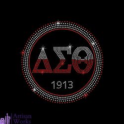 delta sigma theta 1913 svg, sorority svg, delta sigma theta