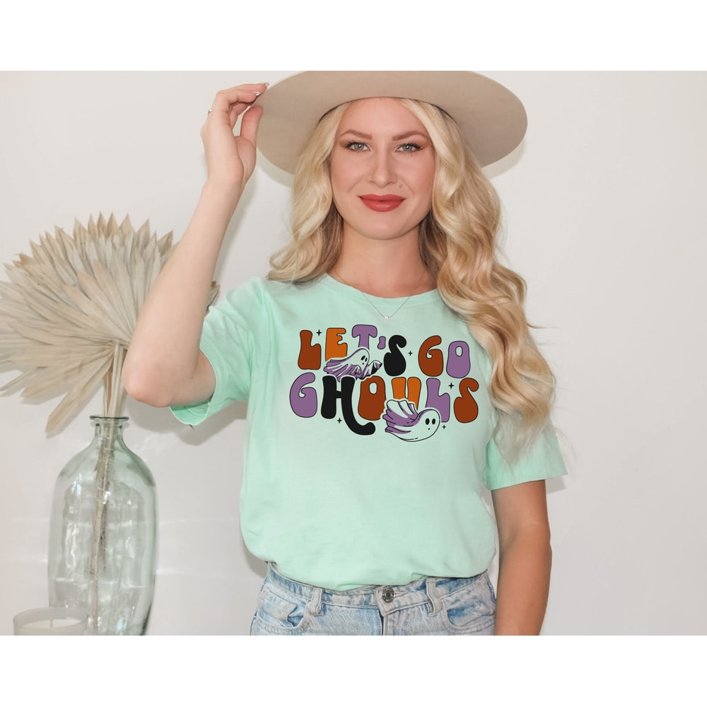 Let's Go Ghouls Shirt, Funny Halloween Shirt, Halloween Shirt, Fall Shirt, Retro Halloween Shirt, Halloween Ghost Lover Shirt, Spooky Ghost - 1.jpg