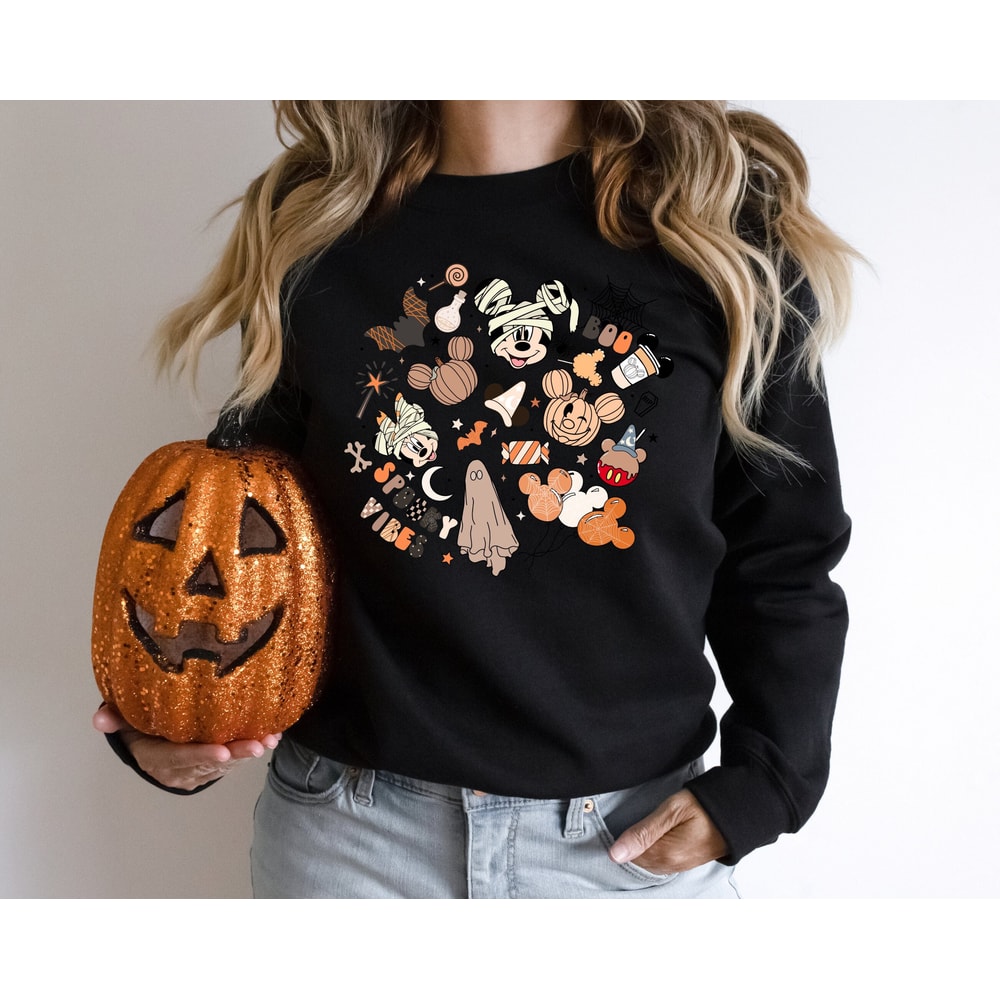 Magical Spooky Halloween Sweatshirt, Disneyland Halloween Hoodie, Disneyworld Halloween Sweatshirt, Disneyworld Halloween Spooky Shirt - 1.jpg