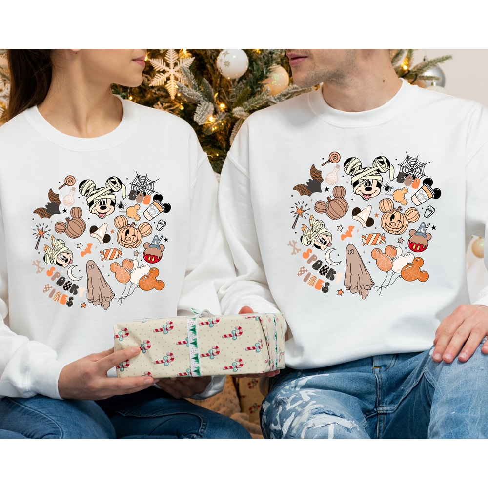 Magical Spooky Halloween Sweatshirt, Disneyland Halloween Hoodie, Disneyworld Halloween Sweatshirt, Disneyworld Halloween Spooky Shirt - 2.jpg