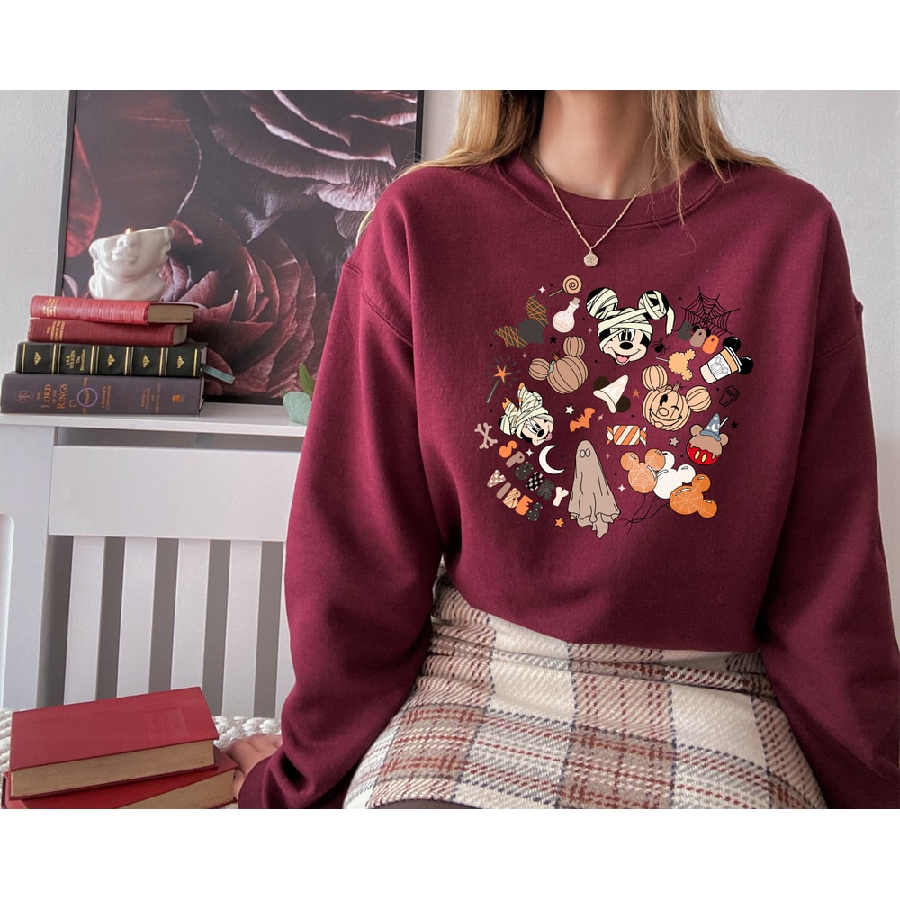 Magical Spooky Halloween Sweatshirt, Disneyland Halloween Hoodie, Disneyworld Halloween Sweatshirt, Disneyworld Halloween Spooky Shirt - 4.jpg