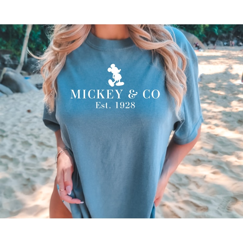 Mickey & Co Est 1928 Shirt, Vintage Disney T-Shirt, Mickey And Friends Family Shirt, Disney Vacation Shirts, Disneyworld Family Trip Shirts - 1.jpg