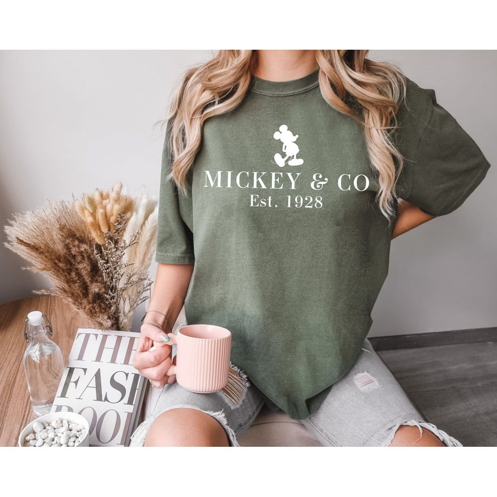 Mickey & Co Est 1928 Shirt, Vintage Disney T-Shirt, Mickey And Friends Family Shirt, Disney Vacation Shirts, Disneyworld Family Trip Shirts - 3.jpg