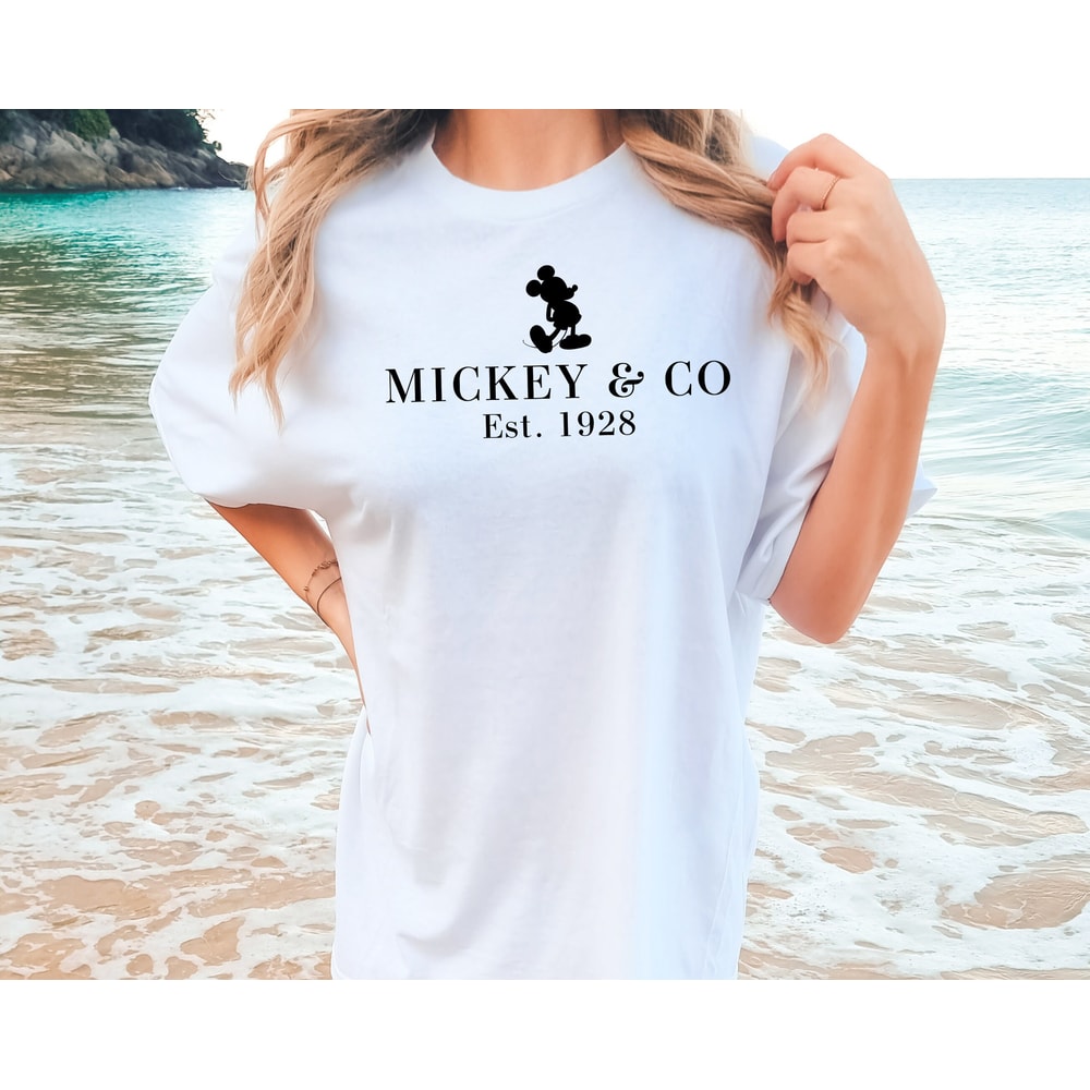 Mickey & Co Est 1928 Shirt, Vintage Disney T-Shirt, Mickey And Friends Family Shirt, Disney Vacation Shirts, Disneyworld Family Trip Shirts - 4.jpg