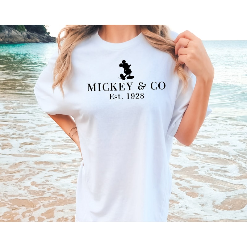 Mickey & Co Est 1928 Shirt, Vintage Disney T-Shirt, Mickey And Friends Family Shirt, Disney Vacation Shirts, Disneyworld Family Trip Shirts - 4.jpg