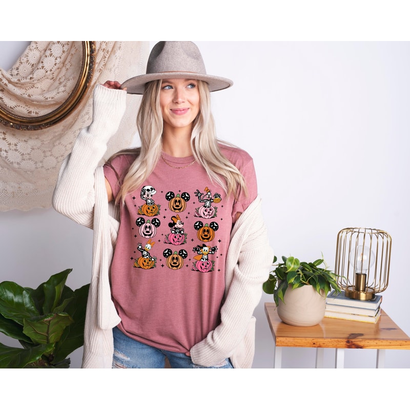 Mickeys Halloween Party Shirt, The Most Magical Place, Fall Best Day Ever Mouse Ears, Halloween Spooky Family Mom Dad Adult Kid Toddler Baby - 3.jpg