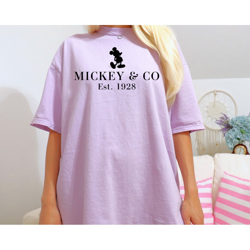 Mickey & Co Est 1928 Shirt, Vintage Disney T-Shirt, Mickey And Friends Family Shirt, Disney Vacation Shirts, Disneyworld Family Trip Shirts - 7.jpg