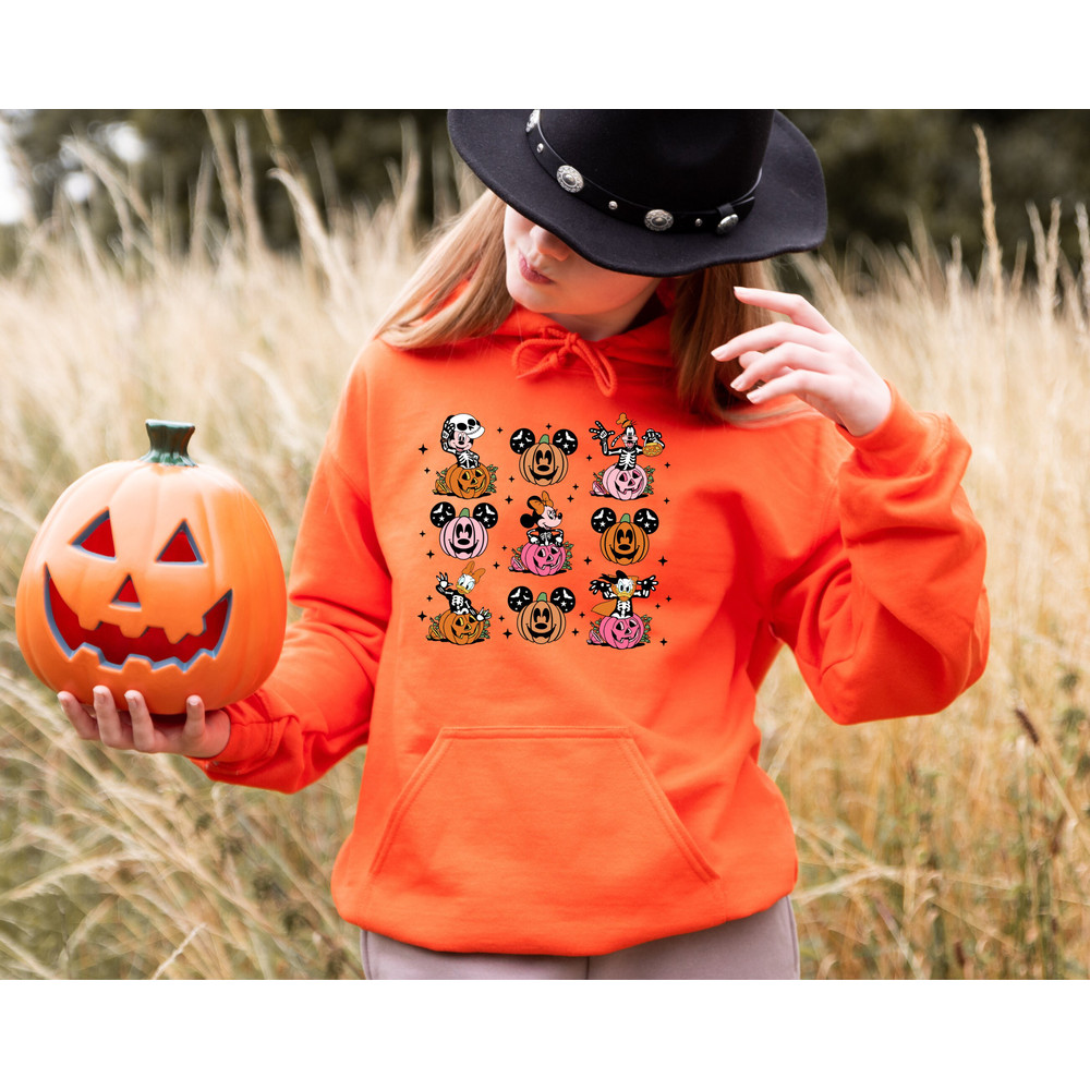 Mickeys Halloween Party Sweatshirt, The Most Magical Place Hoodie, Fall Best Day Ever Mouse Ears, Pumpkin Halloween Spooky Family Hoodie - 2.jpg