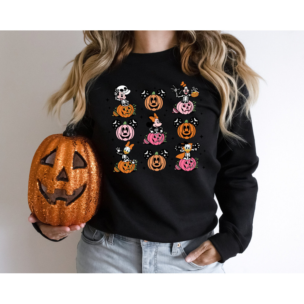 Mickeys Halloween Party Sweatshirt, The Most Magical Place Hoodie, Fall Best Day Ever Mouse Ears, Pumpkin Halloween Spooky Family Hoodie - 3.jpg