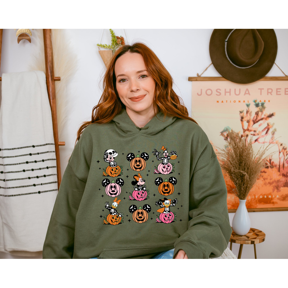 Mickeys Halloween Party Sweatshirt, The Most Magical Place Hoodie, Fall Best Day Ever Mouse Ears, Pumpkin Halloween Spooky Family Hoodie - 4.jpg