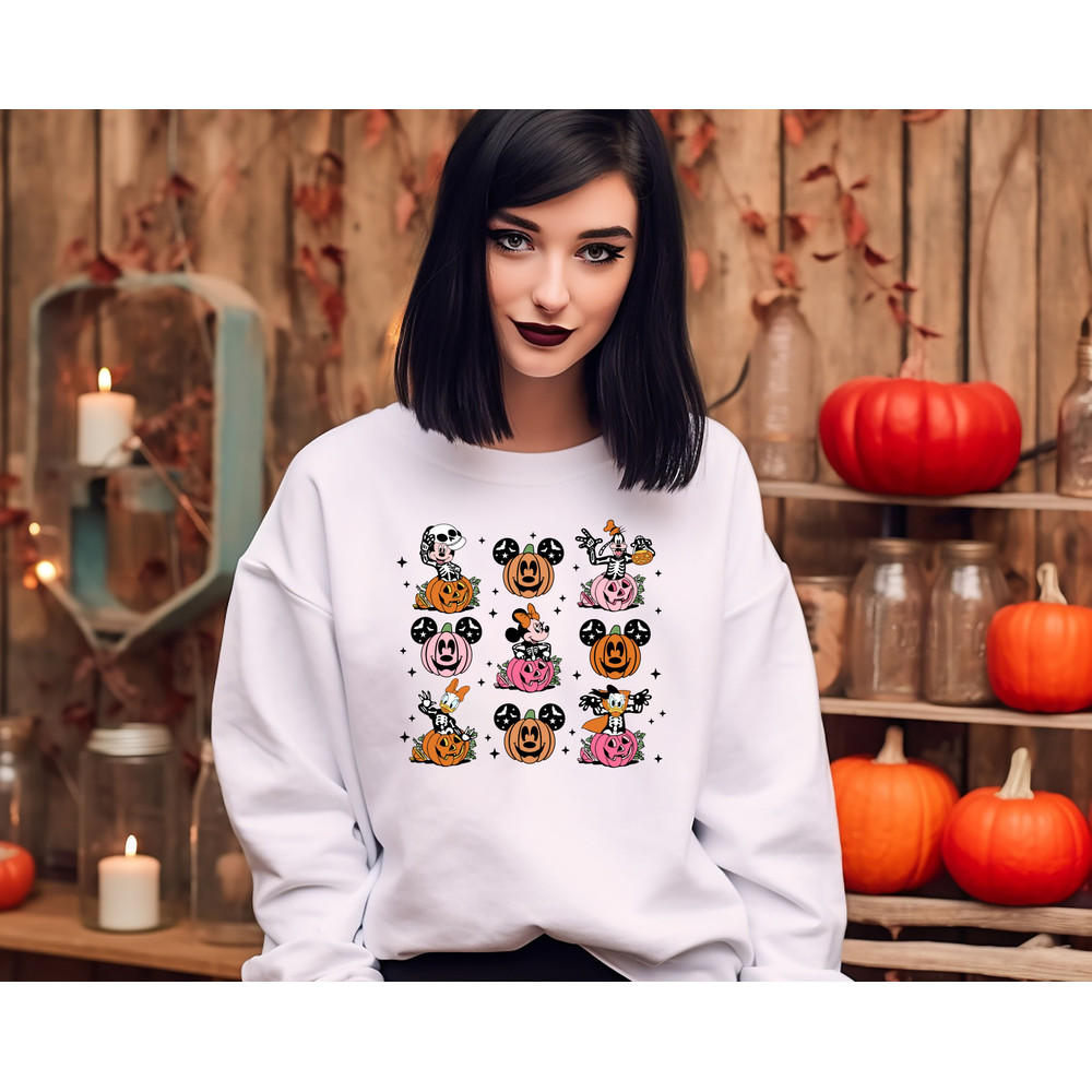 Mickeys Halloween Party Sweatshirt, The Most Magical Place Hoodie, Fall Best Day Ever Mouse Ears, Pumpkin Halloween Spooky Family Hoodie - 5.jpg