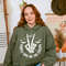 People Give Me The Creeps Sweatshirt, Skeleton Hand Shirt, Halloween Horror Shirt, Spooky Season Creep It Real Hoodie, Gift For Halloween - 4.jpg
