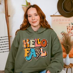 retro lightning fall sweatshirt, groovy autumn pullover, autumn vibe hoodie, retro fall top, thanksgiving sweater, vinta