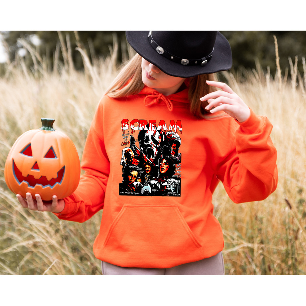 Scream Halloween Sweatshirt, Ghostface Shirt, Horror Movie Hoodie, Halloween Party,Halloween Shirt, Scary Movie Shirt,Scream Halloween Party - 2.jpg