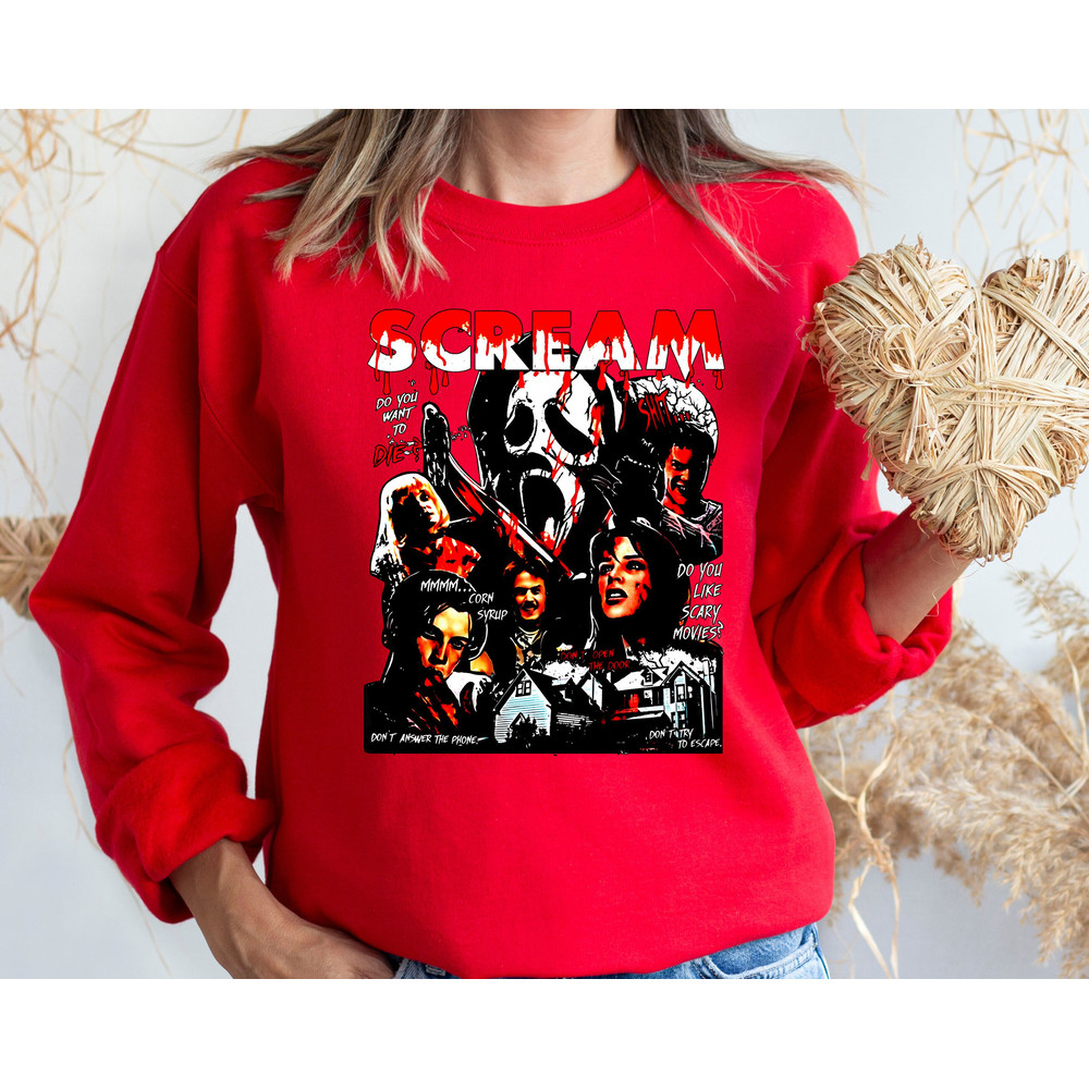 Scream Halloween Sweatshirt, Ghostface Shirt, Horror Movie Hoodie, Halloween Party,Halloween Shirt, Scary Movie Shirt,Scream Halloween Party - 3.jpg