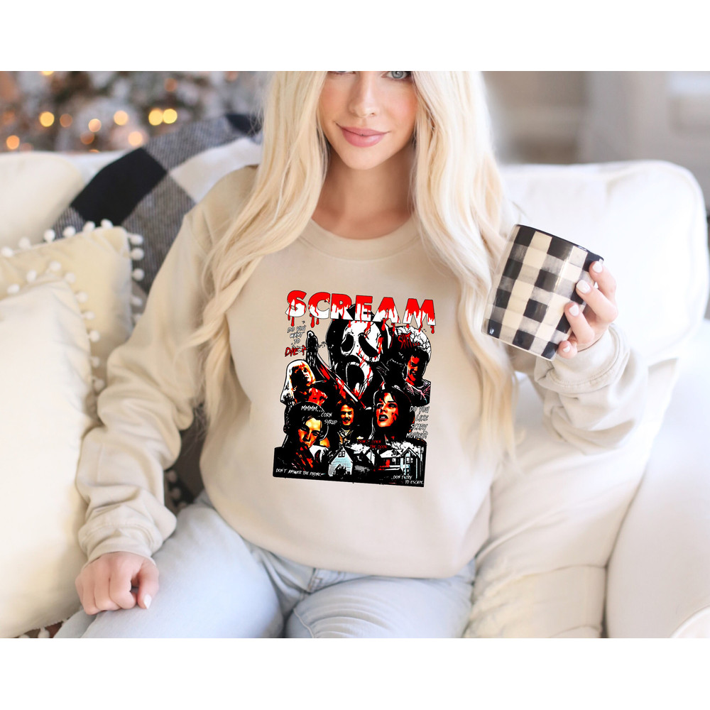 Scream Halloween Sweatshirt, Ghostface Shirt, Horror Movie Hoodie, Halloween Party,Halloween Shirt, Scary Movie Shirt,Scream Halloween Party - 4.jpg