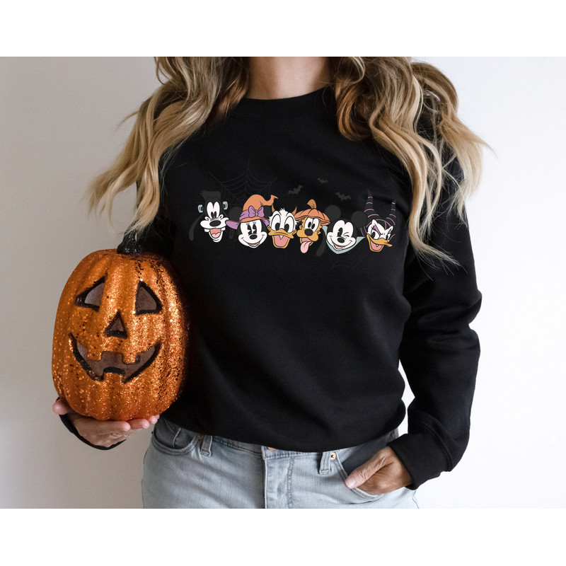 Spooky Mouse and Friends Sweatshirt, Mickey Boo Halloween Hoodie, Pumpkin Mickey,Disney Spooky Shirt,Disney Halloween Shirt,Disneyland  Trip - 2.jpg