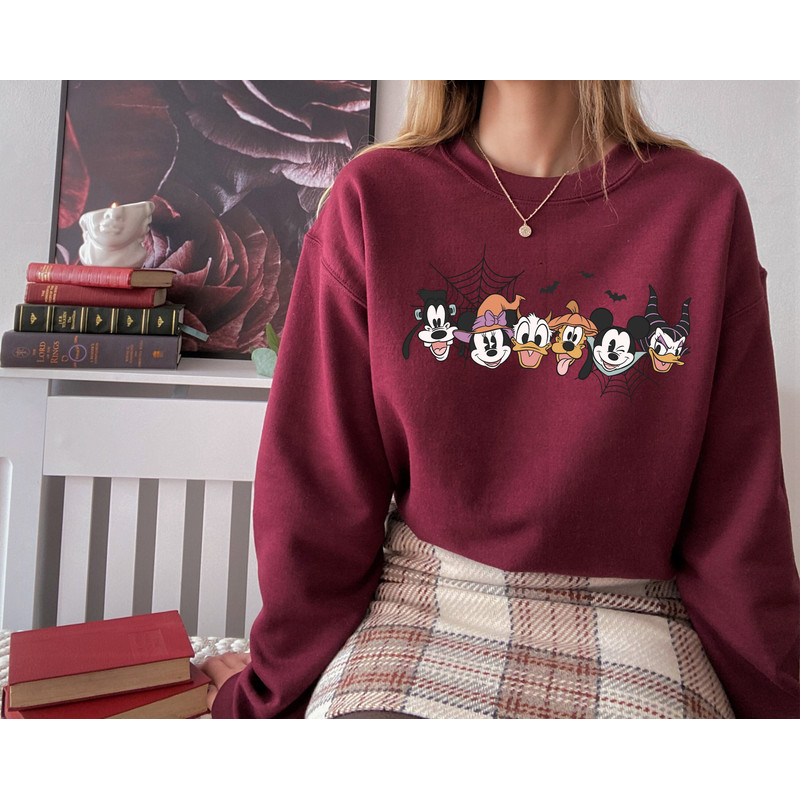 Spooky Mouse and Friends Sweatshirt, Mickey Boo Halloween Hoodie, Pumpkin Mickey,Disney Spooky Shirt,Disney Halloween Shirt,Disneyland  Trip - 5.jpg