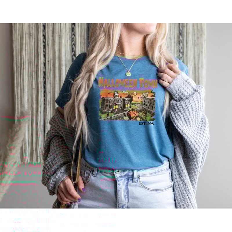Vintage Halloweentown Est 1988 T-shirt, Disney Halloween Shirt, 2023 Halloween Party Shirt, Fall Pumpkin Shirt, Spooky Halloweentown Shirt - 5.jpg