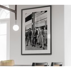 The Specials Poster, Black and White Wall Art, Vintage Music Poster, Photography Print, Rock band poster, Music Room Dec