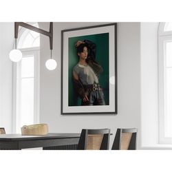 bts jimin poster, music studio decor, bts wall art, jimin print, jimin wall art, korean band, jimin art print, music pos