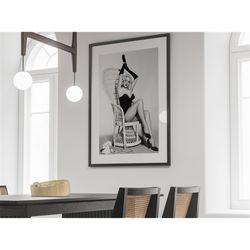 diane webber poster, vintage movie print, diane webber print, movie posters, home decor, film poster, old hollywood, fas