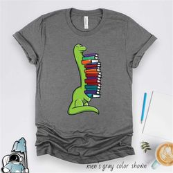 reader gift, book lover shirt, bookworm shirt, dinosaur book shirt, dinosaur reading teacher gift, funny reading shirt,