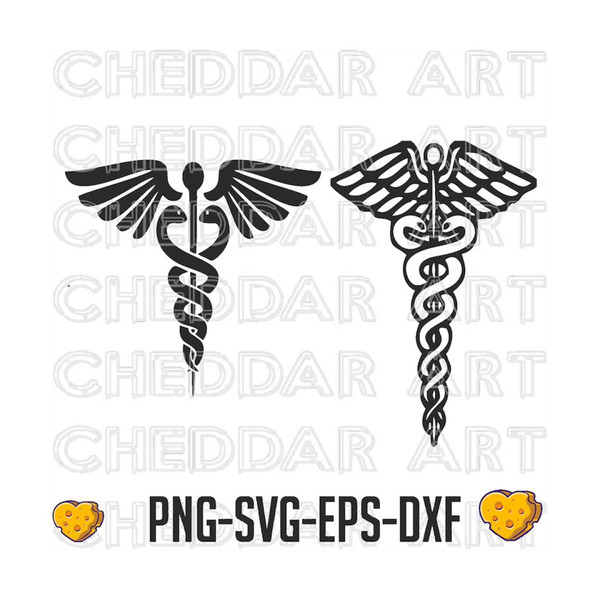 Medical Symbol svg png ai jpg pdf/healthcare svg/Caduceus Sy - Inspire ...